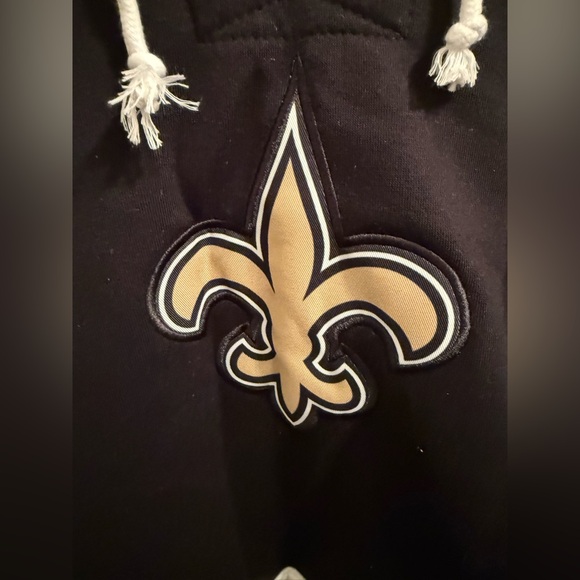 FOCO x NFL New Orleans Saints Hockey Pullover with Hood - Size XL NWT - Picture 3 of 7